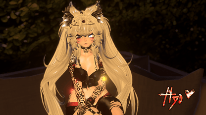 ╭┈ヾHyo, The Leopard Maid 🐆 | Personal License Only | PC + QUEST + OP - DippinDotty