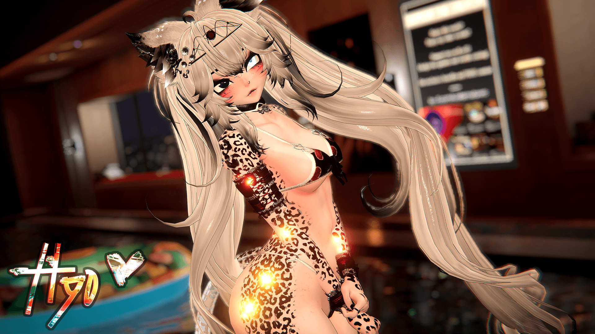 ╭┈ヾHyo, The Leopard Maid 🐆 | Personal License Only | PC + QUEST + OP - DippinDotty