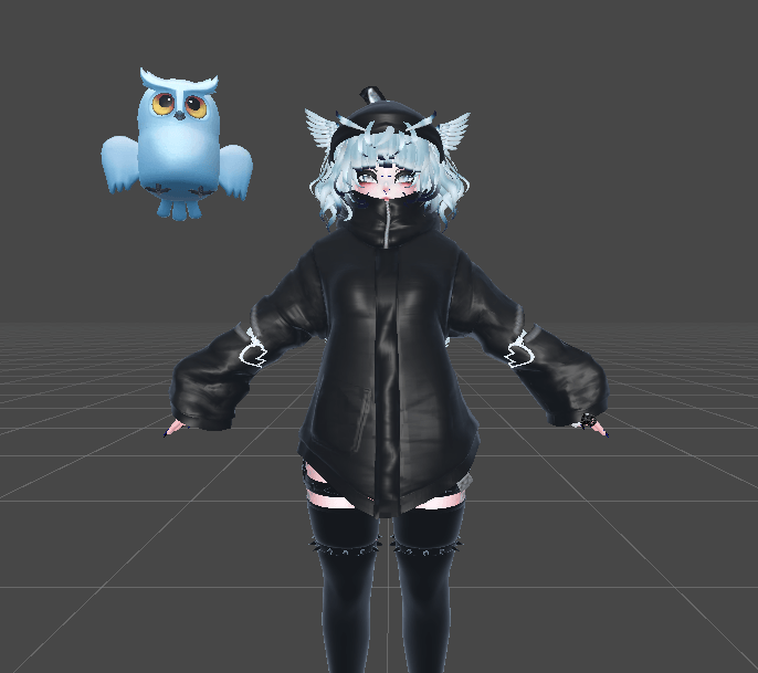 ╭┈ヾFuku, The E-Girl Owl 🦉 | Personal License Only | PC + QUEST - DippinDotty