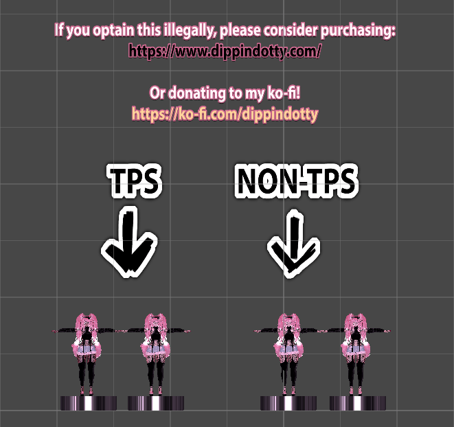 ╭┈ヾSabrina, The Dancing Pooch 🐕 | GOGOLOCO | VRCFURY | SPS + TPS | PHYSBONES | Personal License Only | Face Tracking (VRCHAT) | Warudo (ARKIT + VRM) | PC + QUEST - DippinDotty