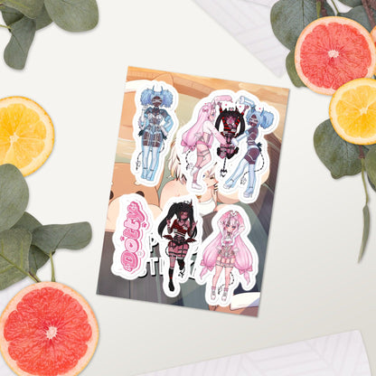 'Las Princesas' Sticker sheet - DippinDotty