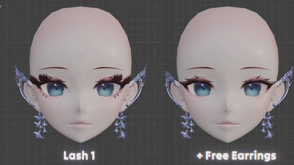 ╭┈ヾLash Package 👁️ [Head Asset]