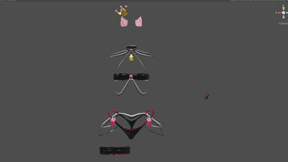 ╭┈ヾLingerie Outfit 👑[DLC/Full Outfit Set]