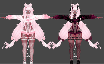 ╭┈ヾPrincesa Flora, The Pastel Demon🌸👑| Personal License Only | PC + QUEST - DippinDotty