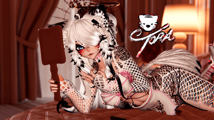 ╭┈ヾValentines Tora, Lil Cupid Tiger 🐯💘| Personal License Only | PC + QUEST - DippinDotty